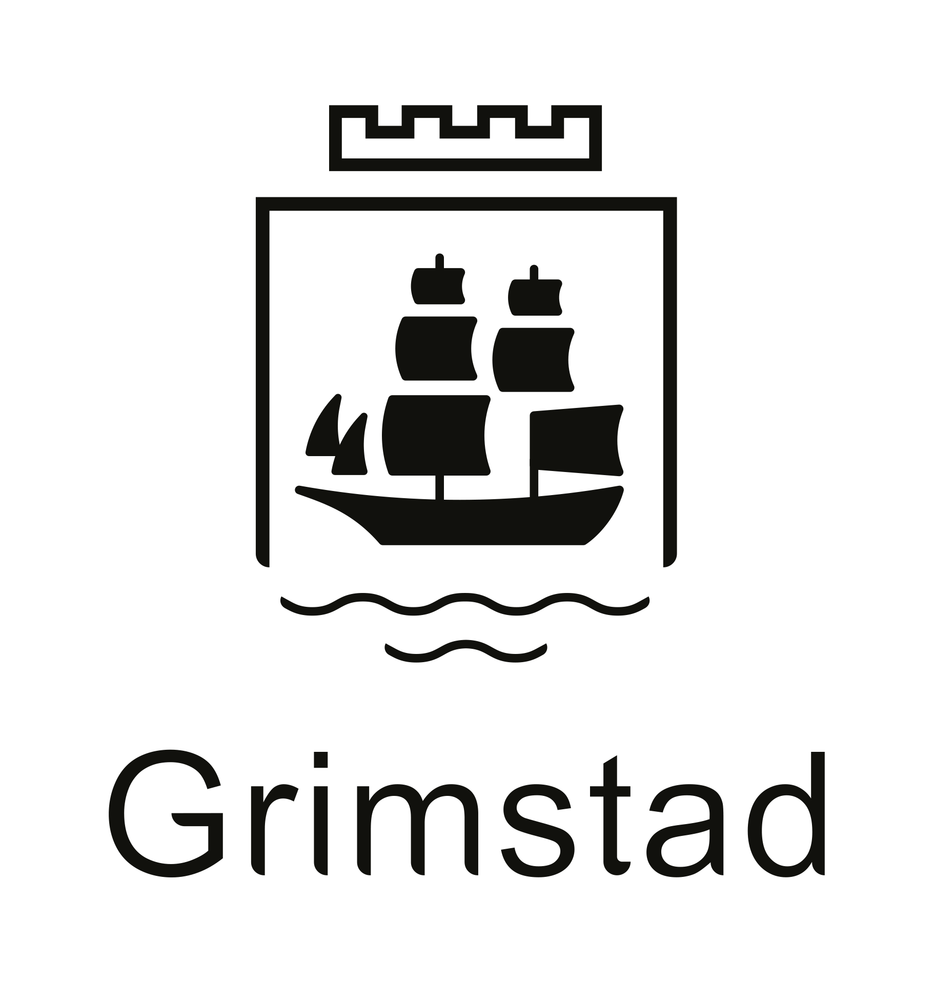 Logo Grimstad kommune